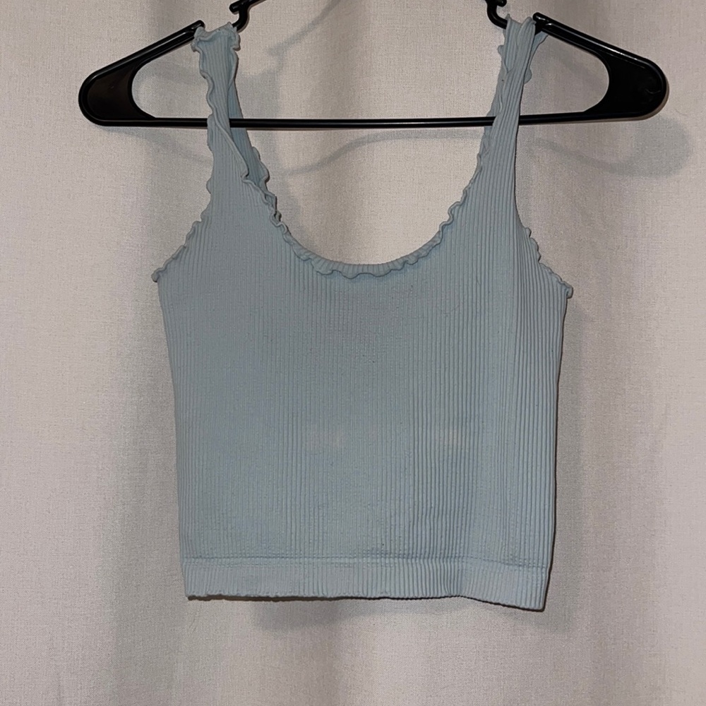 Pacsun Ruffle Crop Top